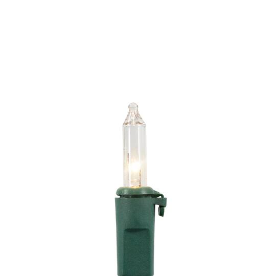 20ct. Clear Mini Christmas String Lights with Green Wire